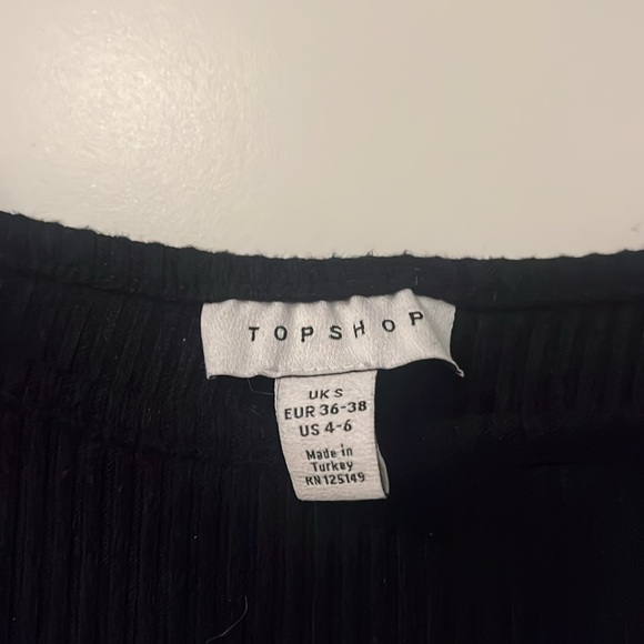 Simple black tank, small, Top Shop - Picture 2 of 2